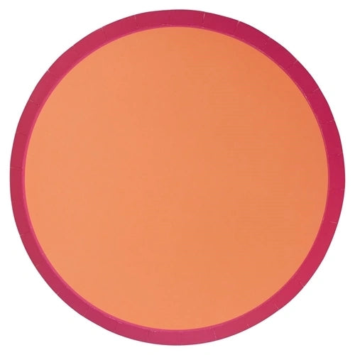 Pink and Peach Appetizer Plates