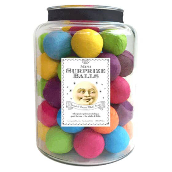 Multicolored Mini Surprize Ball- Jar