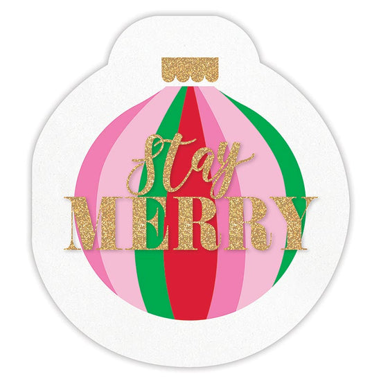 Load image into Gallery viewer, Stay Merry Diecut Napkin
