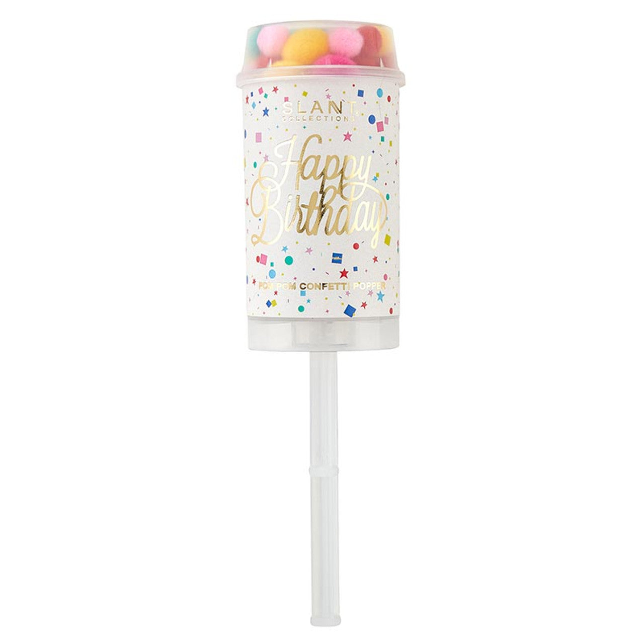 Birthday Pom Pom Party Popper