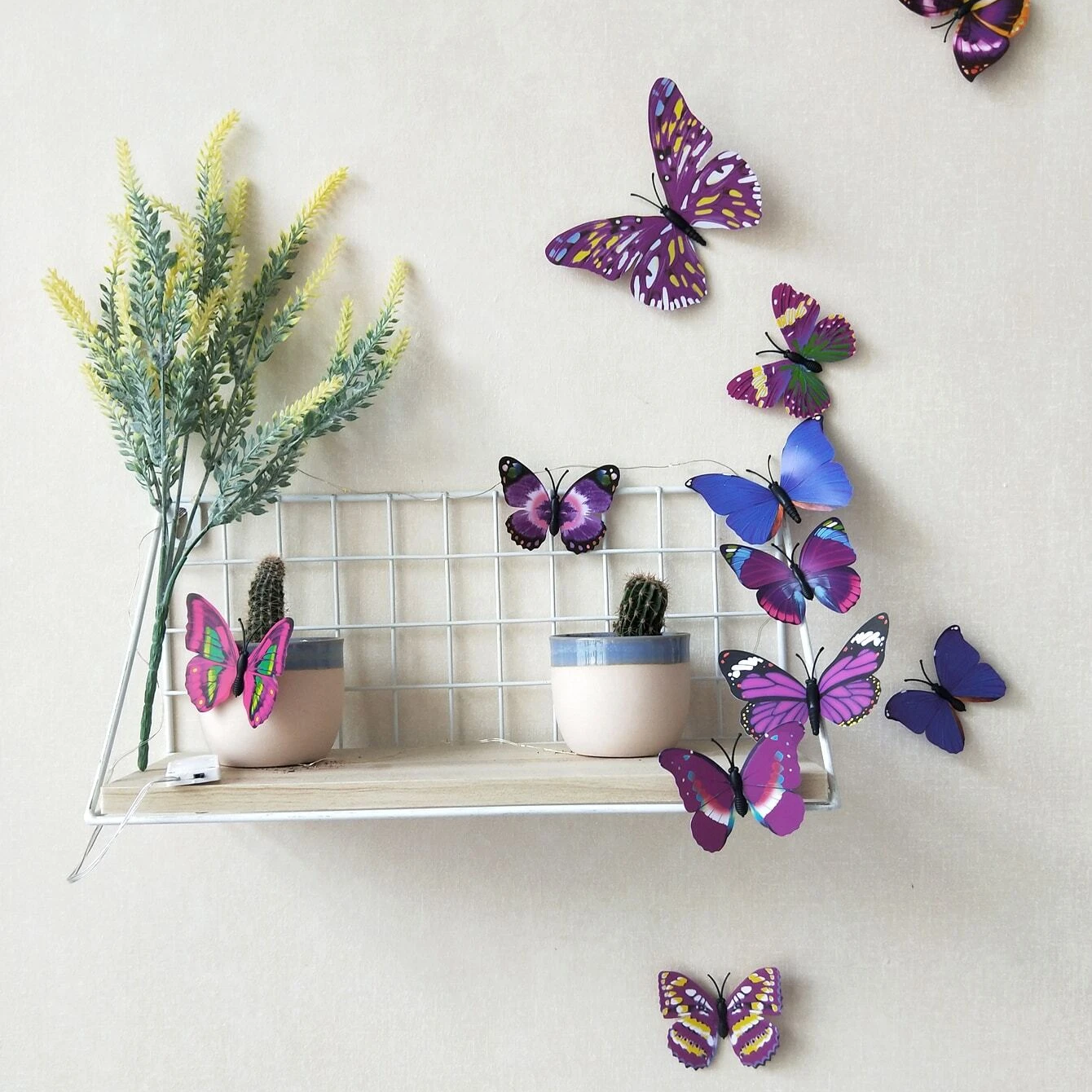 3D Butterfly Wall Decor Sparkle and Swag Party