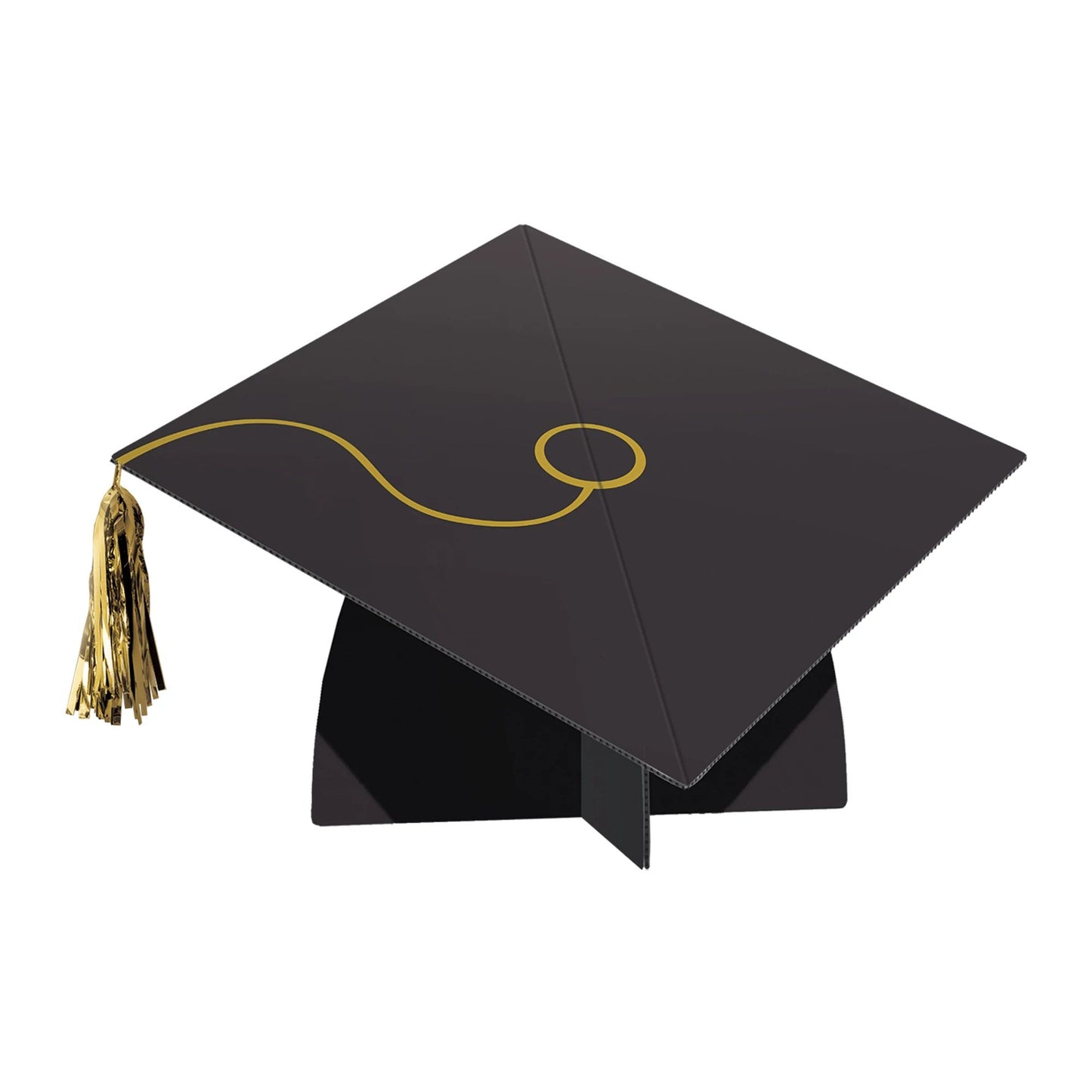Grad Signs Hat Large Congrats Grad + Grad Cap Yard Signs – Sparkle and Swag Party