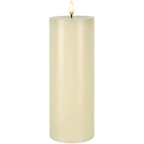 Load image into Gallery viewer, 8&amp;quot; Ivory Patria Candle
