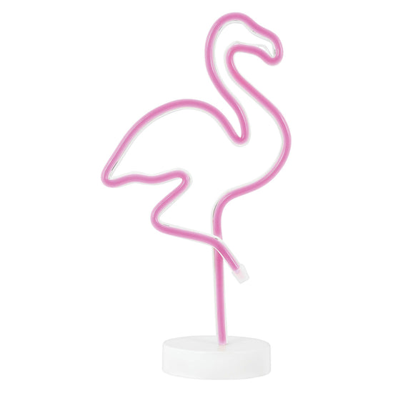 Load image into Gallery viewer, Standing LED Flamingo Light
