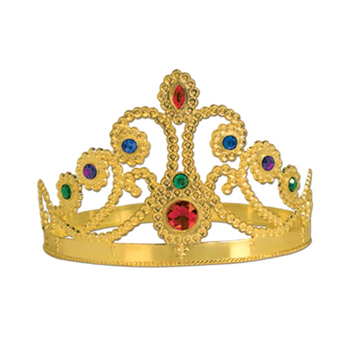 Load image into Gallery viewer, Jeweled Queen&amp;#39;s Tiara
