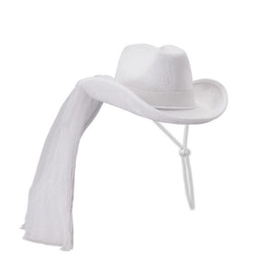 Bridal Cowboy Hat
