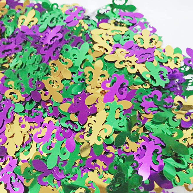 Mardi Gras Table Confetti
