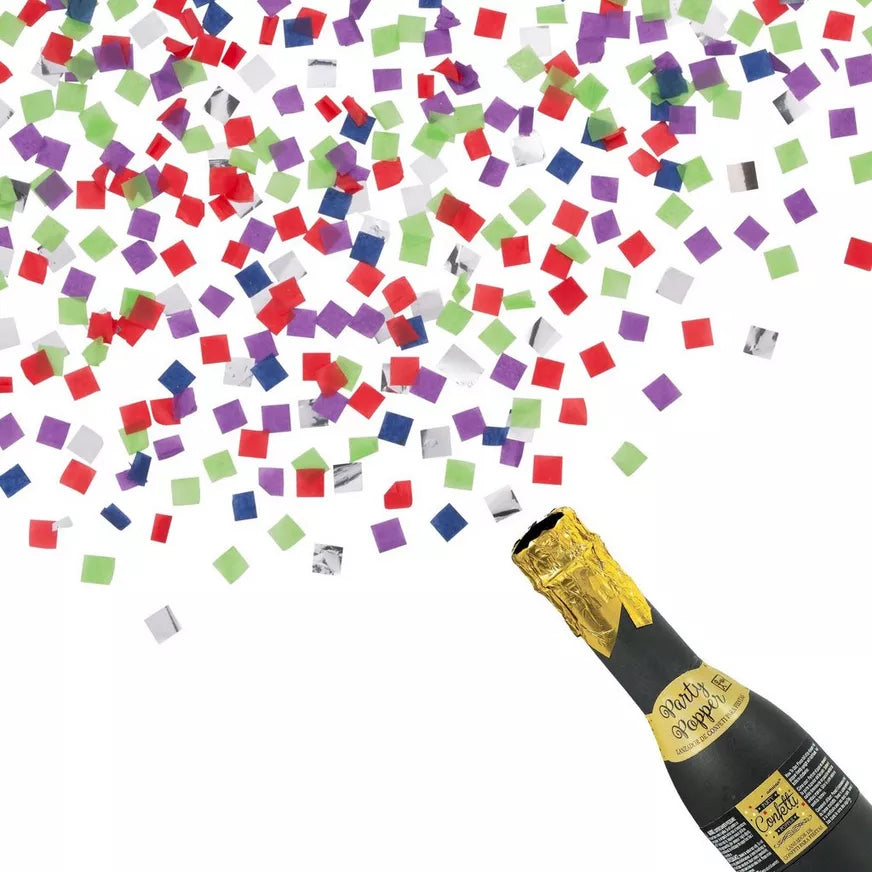 Mini Champagne Confetti Popper