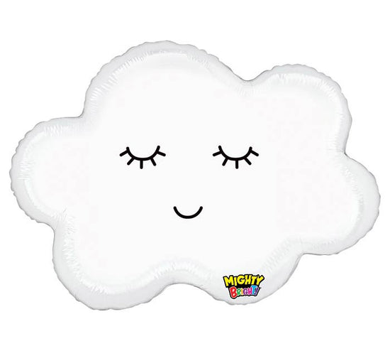 Load image into Gallery viewer, Sleepy Cloud Mylar Balloon
