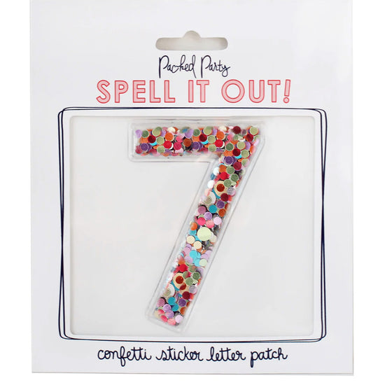Stick To It Confetti Numbers Pack