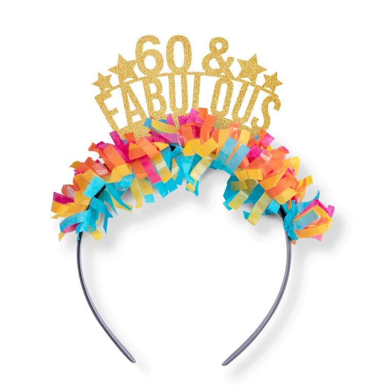 60 & Fabulous Headband
