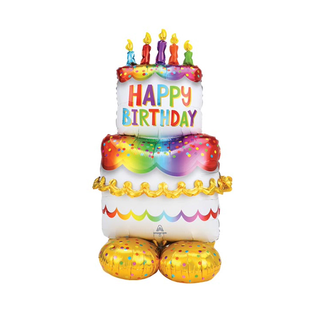 Airloonz Birthday Cake