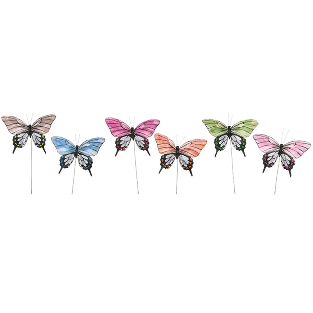 Assorted Butterfly Picks- Large