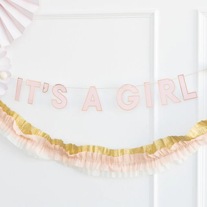 It's A Girl Banner