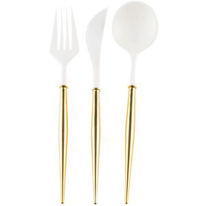 Gold Bella Plastic Cutlery