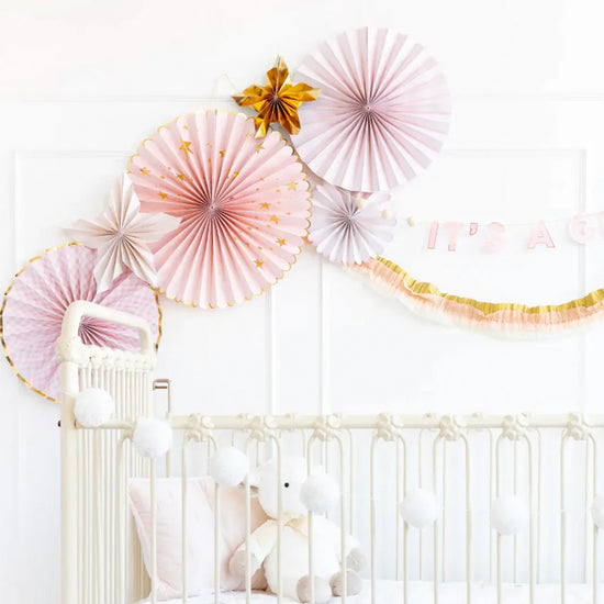 Load image into Gallery viewer, Baby Pink Fans

