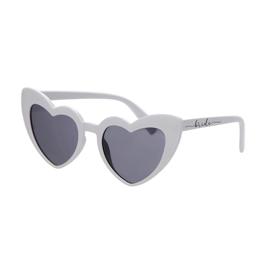 Bachelorette Party Retro Heart Sunglasses