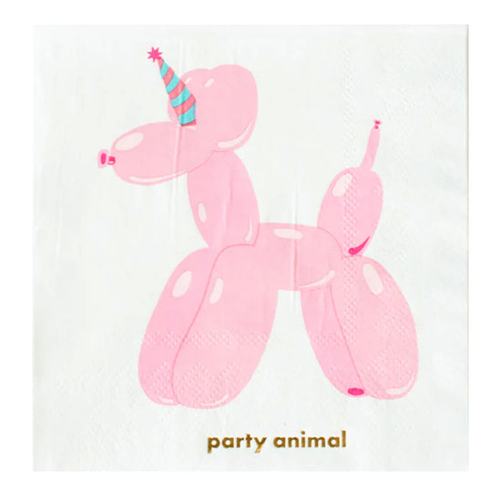 Load image into Gallery viewer, Balloon Dog Napkin
