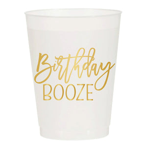 Birthday Booze Cups