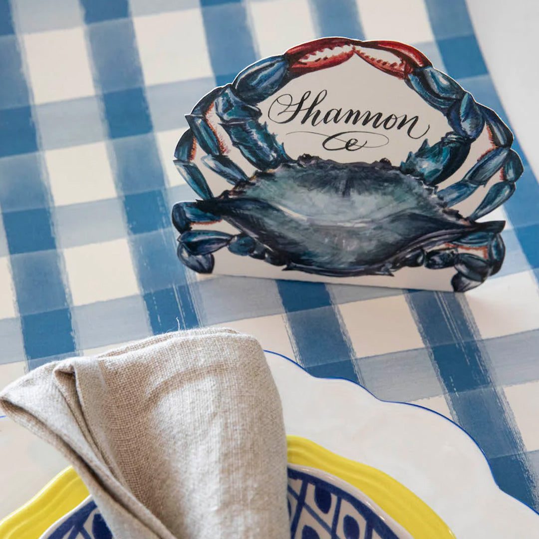 Blue Crab Place Cards