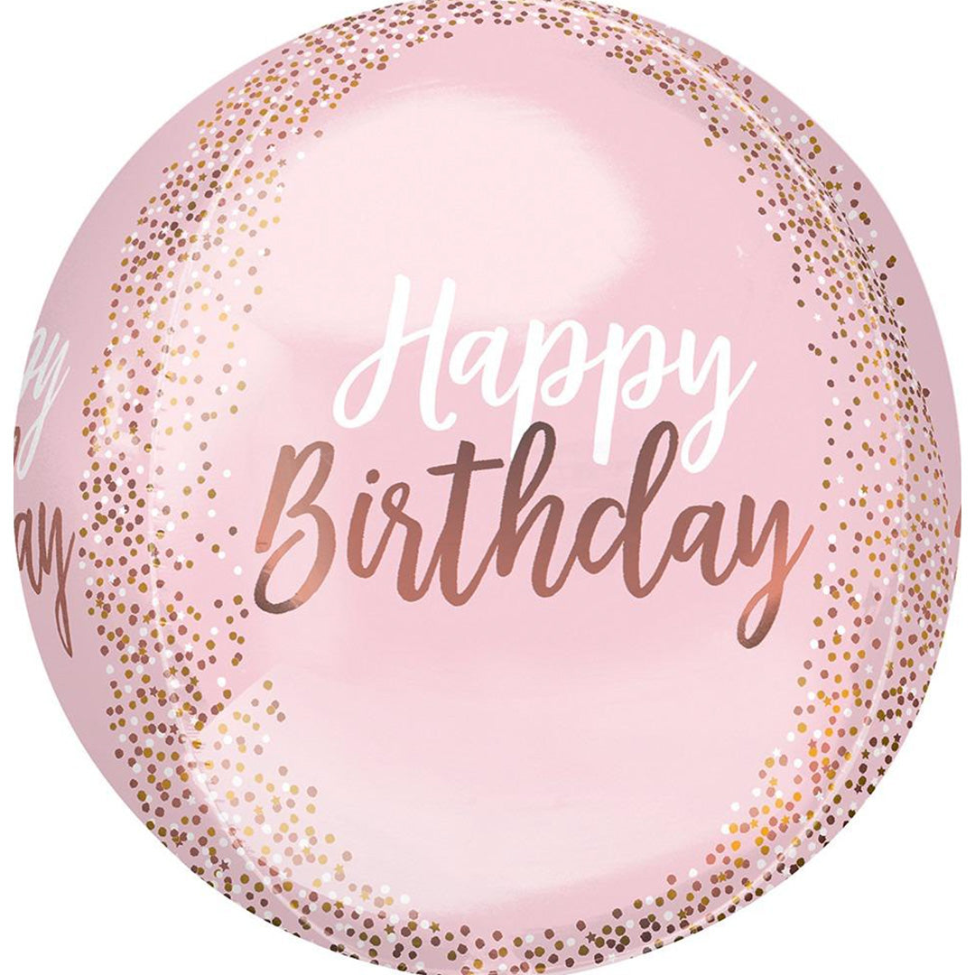 Load image into Gallery viewer, Blush Happy Birthday Orb
