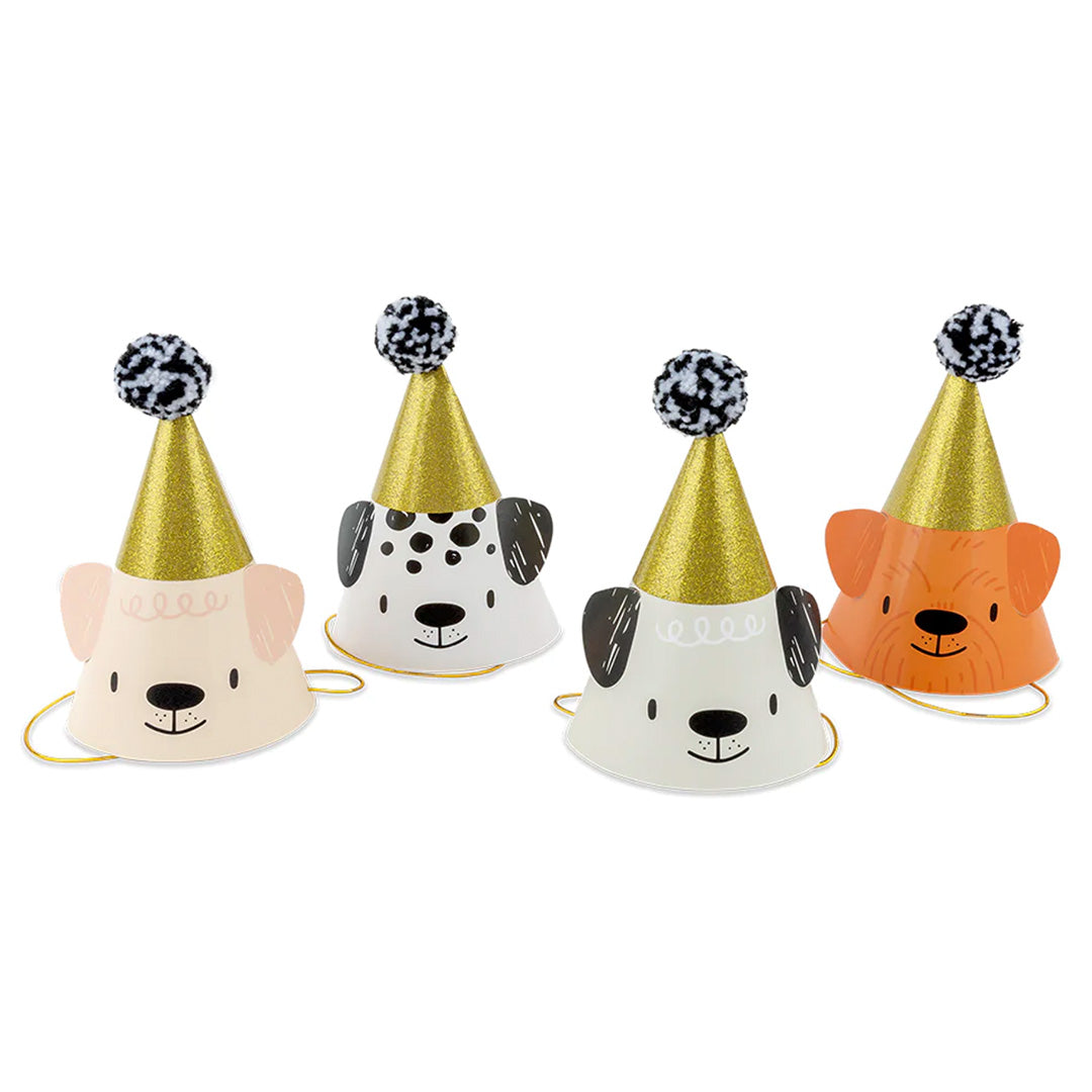 Bow Wow Dog Party Hats