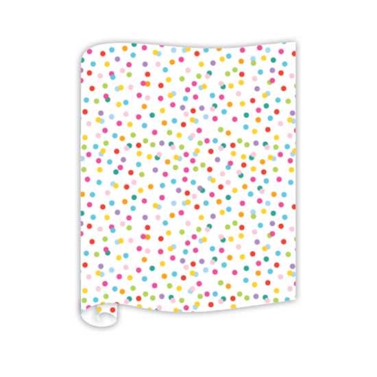 Load image into Gallery viewer, Bright Polka Dots Table Runner
