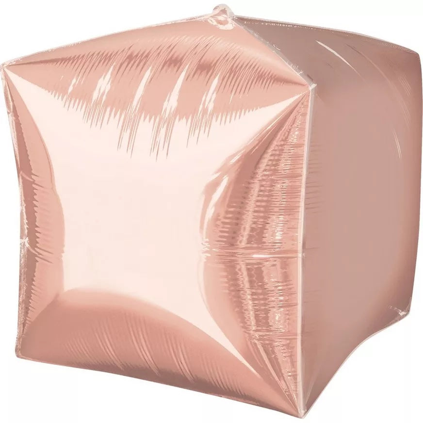 15" Rose Gold Cubez