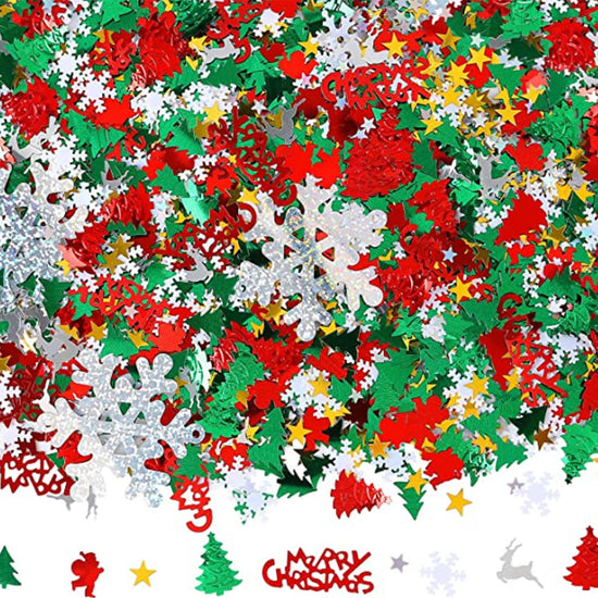 Load image into Gallery viewer, Foil Christmas Confetti

