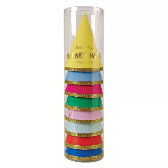 Multicolor Mini Party Hats