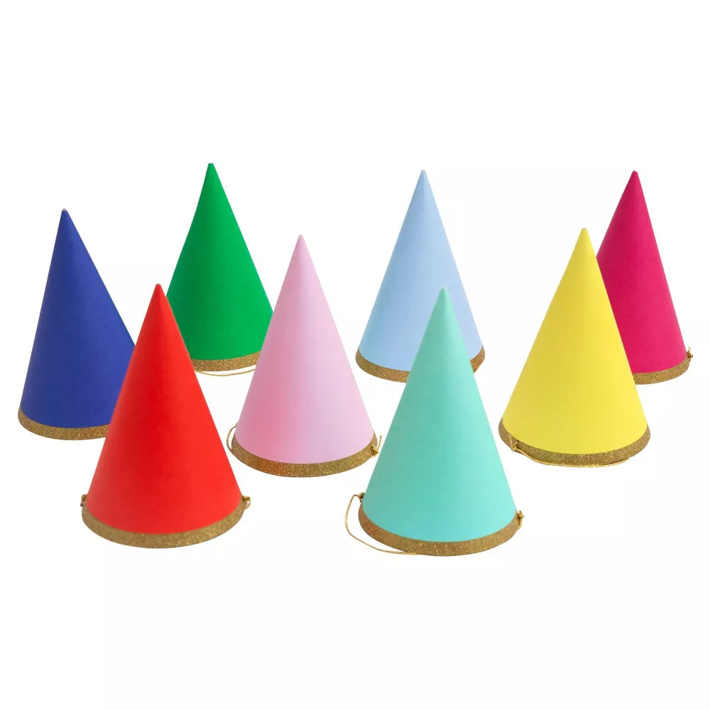 Multicolor Mini Party Hats