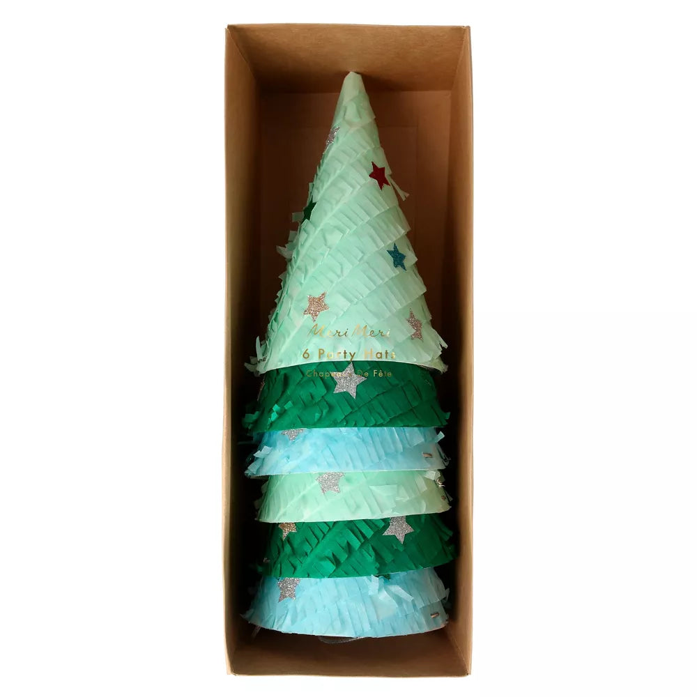 Christmas Tree Party Hats