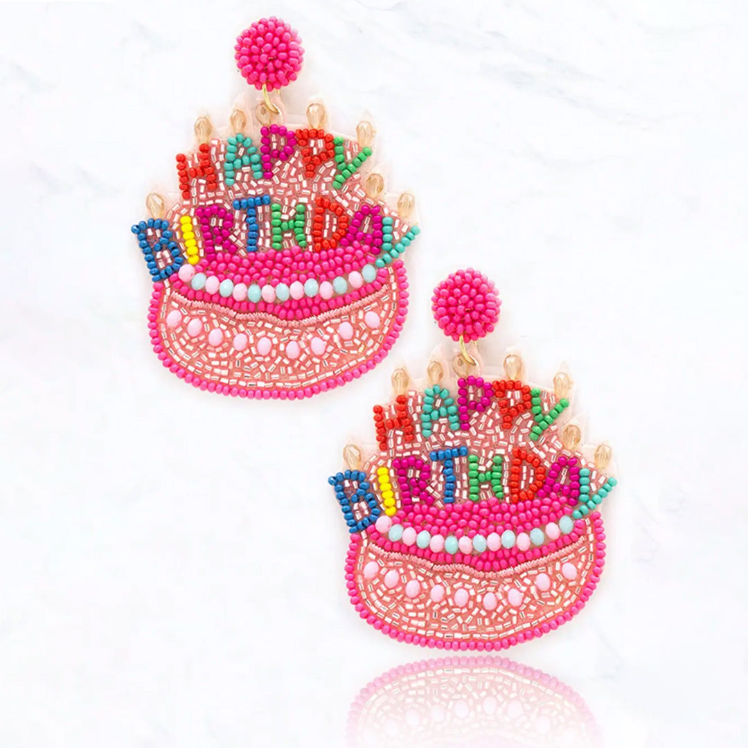 Happy Birthday Earrings