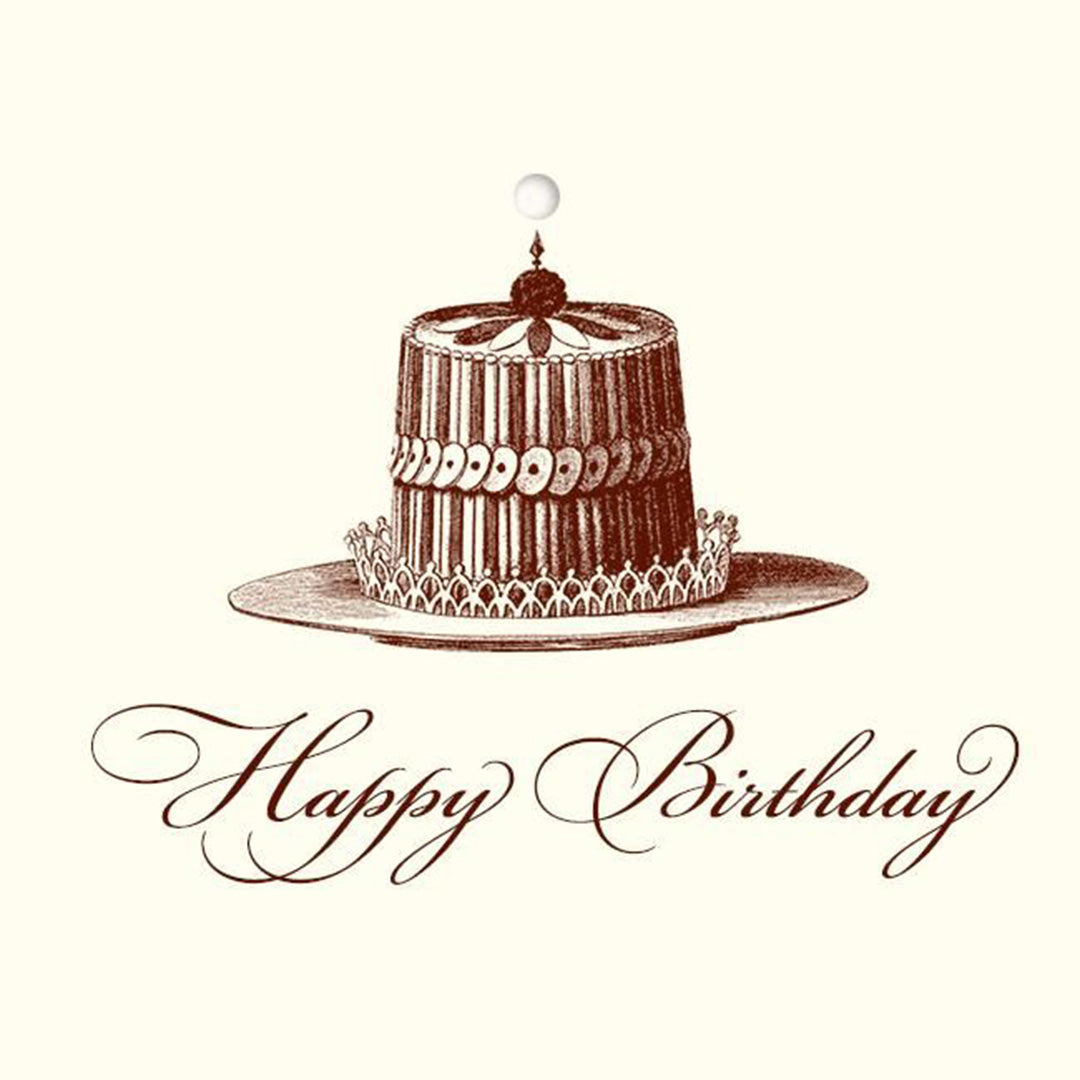 "Happy Birthday" Cake Gift Tags