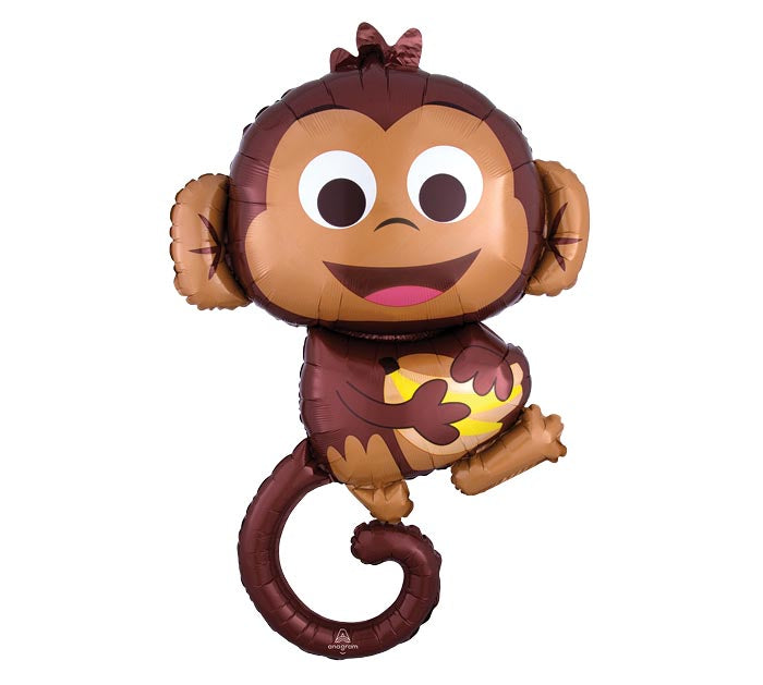 Load image into Gallery viewer, Happy Monkey Balloon
