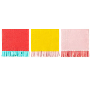 Hip Hip Hooray Fringe Napkins