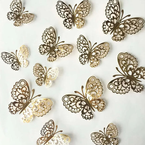 Hollow Butterfly Wall Decoration