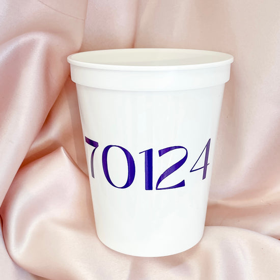 Zip Code Cups