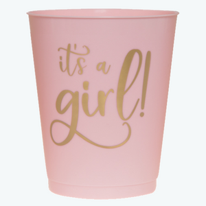 It's A Girl Party Cups