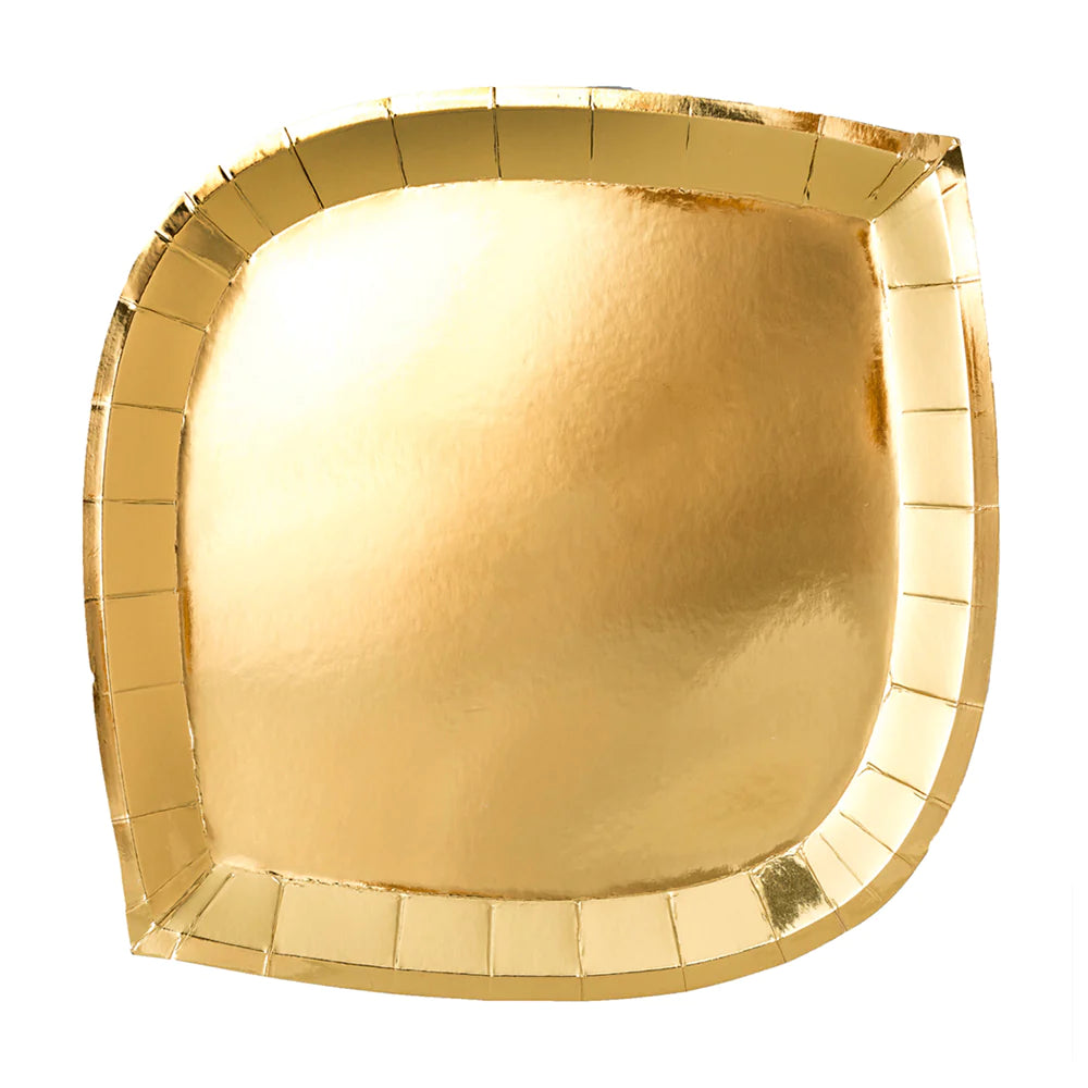 Posh Gold To Go Charger Plate