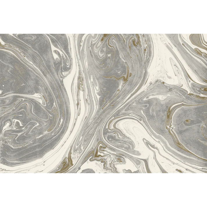 Grey and Gold Marbled Placemats