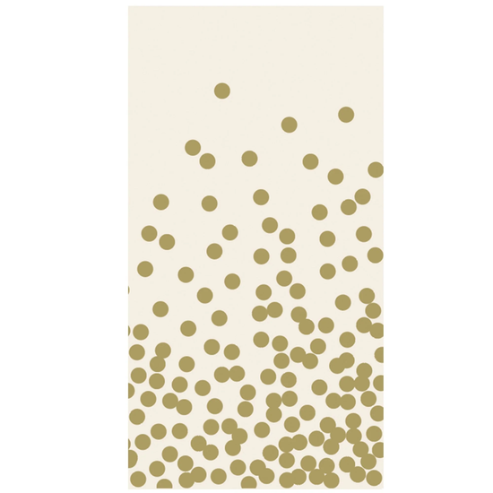 Load image into Gallery viewer, Gold Confetti Guest Napkin
