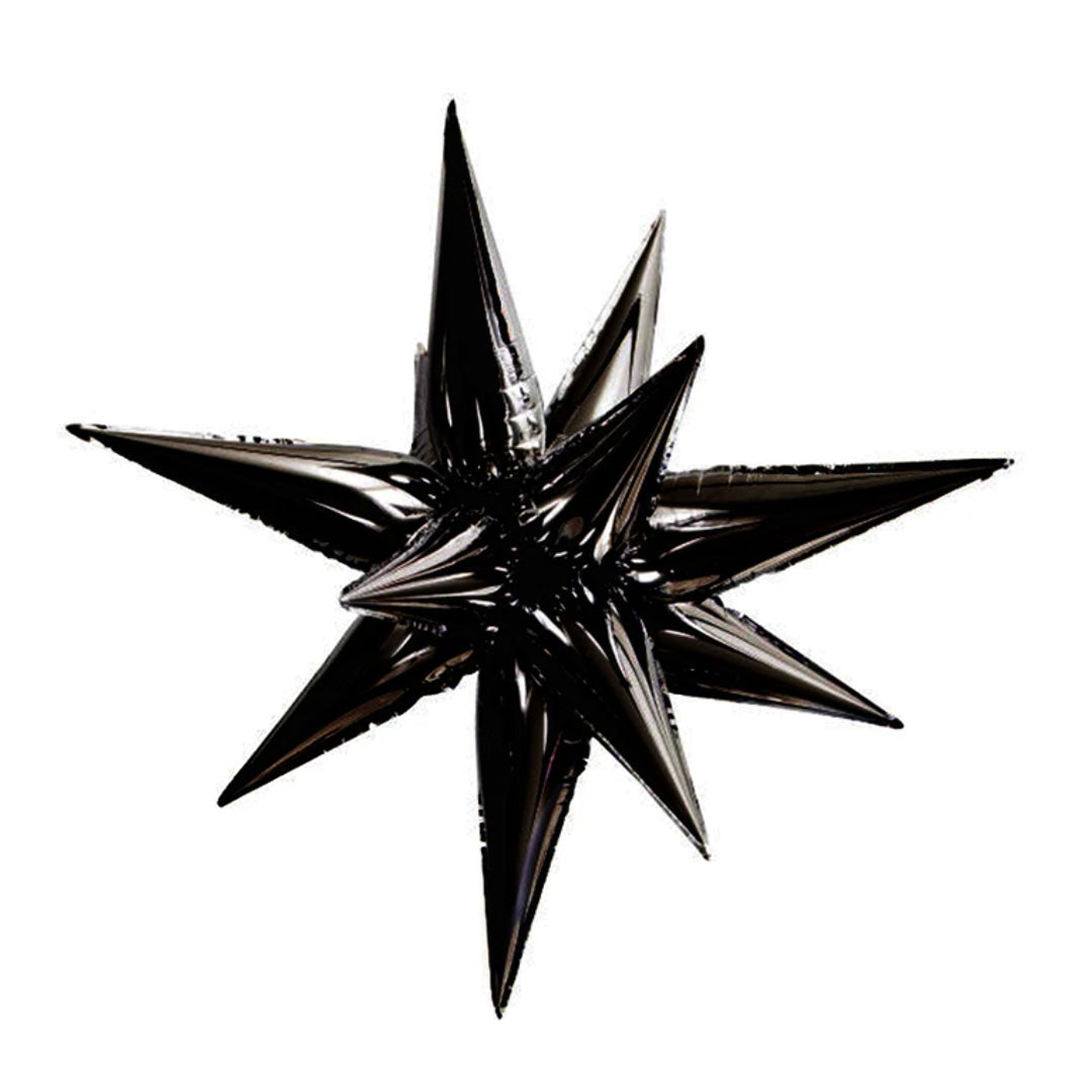 Large Black Starburst