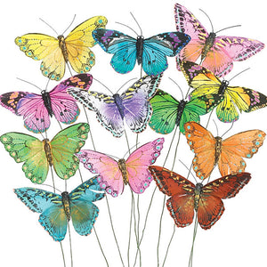 Large Butterfly Pick Colorful