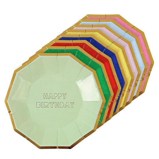 Load image into Gallery viewer, Large Happy Birthday Plates
