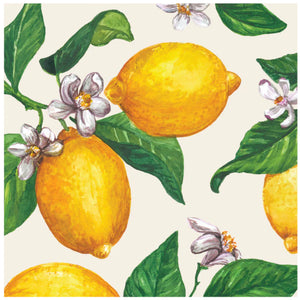 Lemons Cocktail Napkins