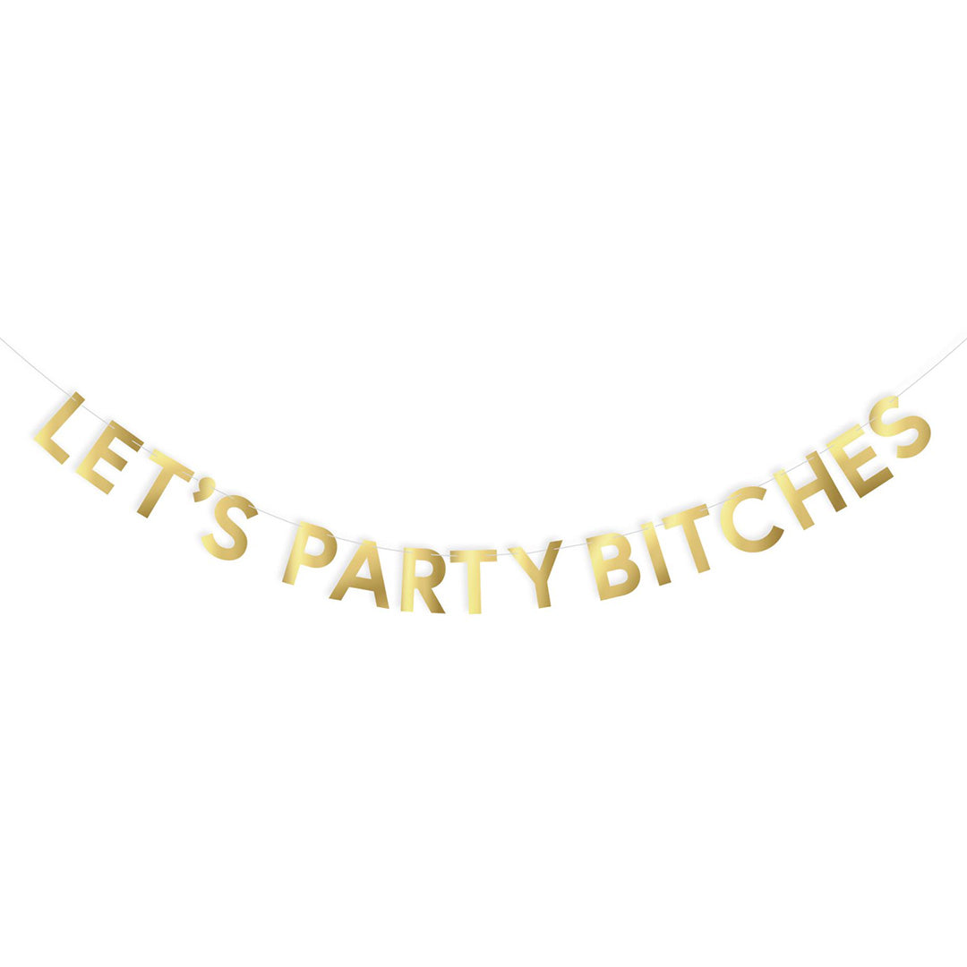 Let's Party Bitches Banner