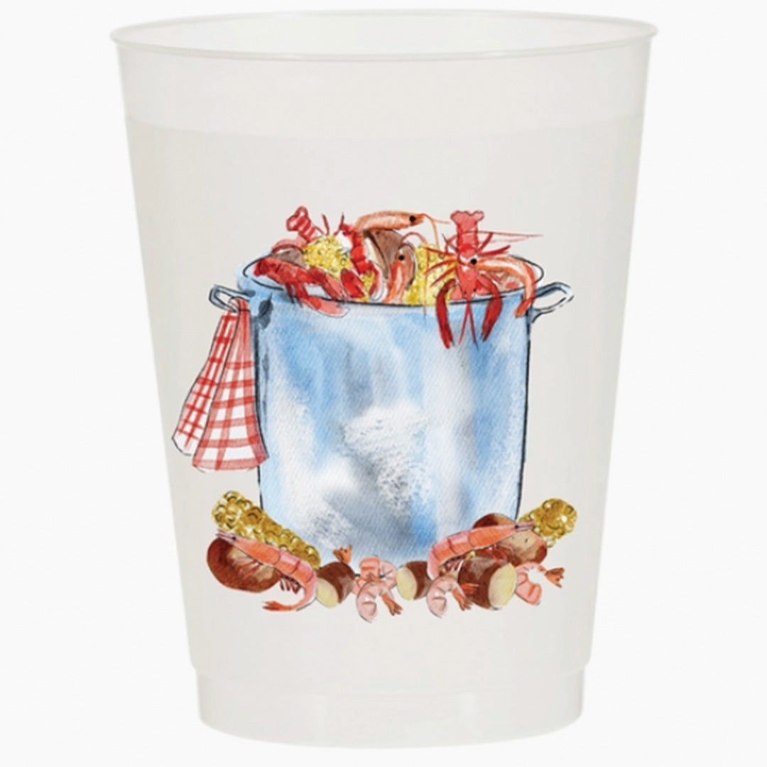 Low County Boil Pot Reusable Cups
