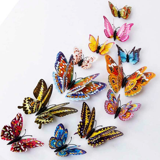 Luminous 3D Butterfly Wall Stickers