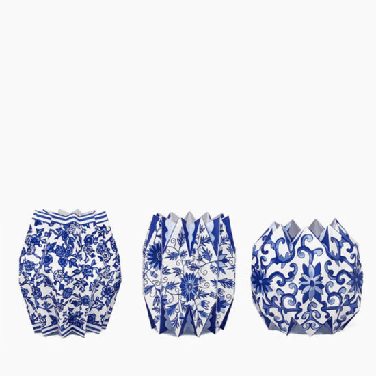 Load image into Gallery viewer, Chinoiserie Paper Wrap Vase
